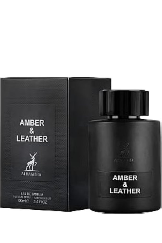 LATTAFA ALHAMBRA AMBER & LEATHER EDP 100مل