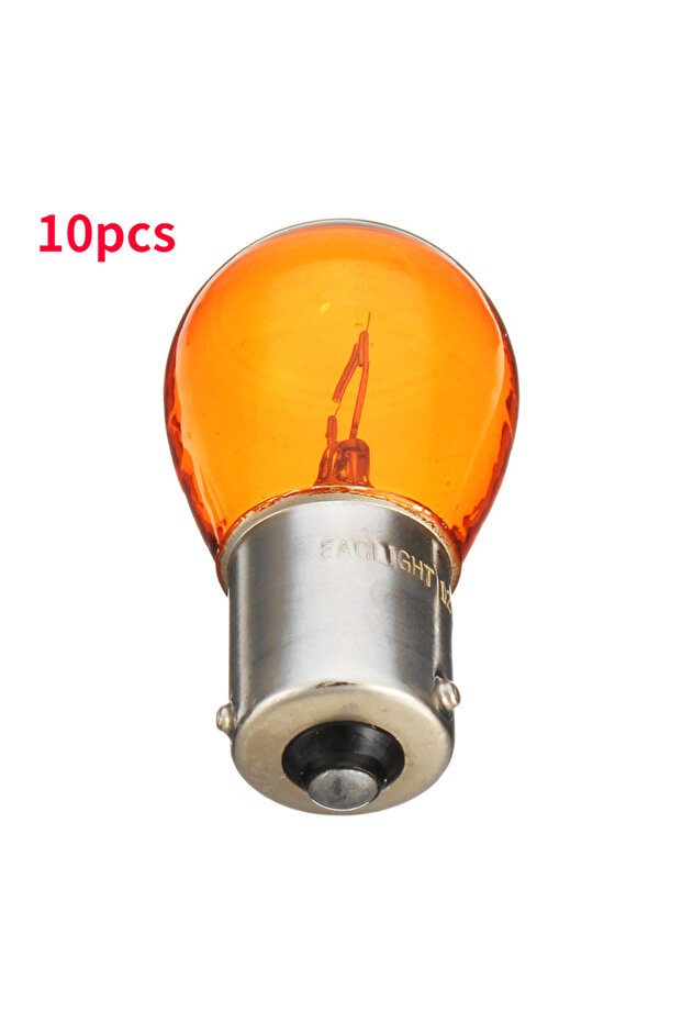 10x 1156 Amber 10pcs/Set 1156 BAU15S PY21W Car Indicator Light Brake Reverse Lamp Parking Light Ambe