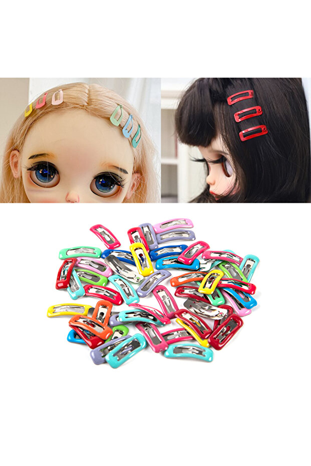 One Size 10Pcs/set Blyth Doll Accessories 1/6 1/12 OB11 Clips Mini 2cm Hairpins accesories miniature