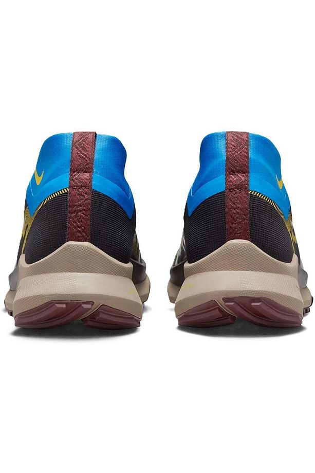React Pegasus Trail 4 Goretex Su Geçirmez Nefes Alan Reflektörlü Yürüyüş Koşu Ayakkabısı Siyah - 7