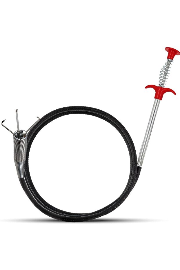 Flexible Grabber Claw Pick Up Reacher Tool 160cm Spring Pipe Dredging Tools Household for Kitchen...