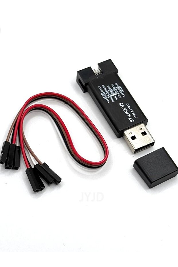 1Set ST LINK Stlink ST-Link V2 Mini STM8 STM32 Simulator Download Programmer Programming With Cov... - 7