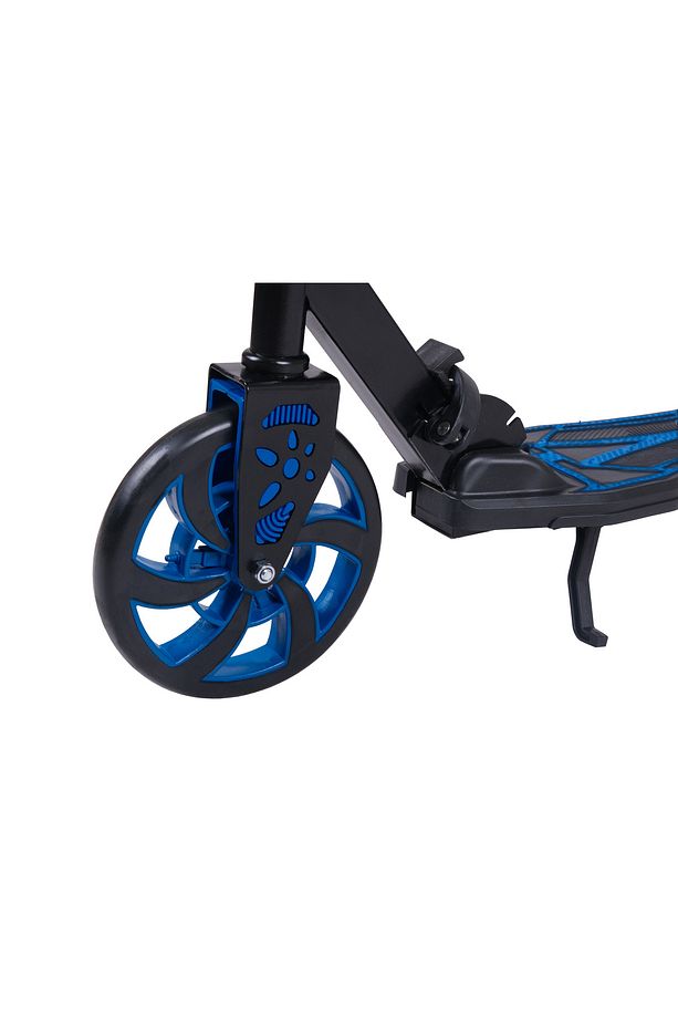 12 Yaş ve Üzeri 2 Dev Tekerlekli Frenli Katlanabilir Yükseklik Ayarlı Scooter Eğlenceli Çocuk Kaykay - 5