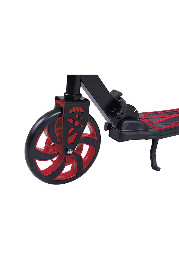 12 Yaş ve Üzeri 2 Dev Tekerlekli Frenli Katlanabilir Yükseklik Ayarlı Scooter Eğlenceli Çocuk Kaykay - 5