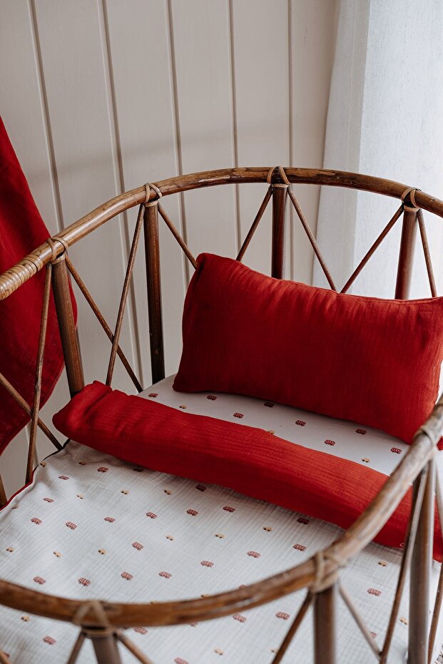 Park Bed Muslin Duvet Cover Set (80X110)| Red Car