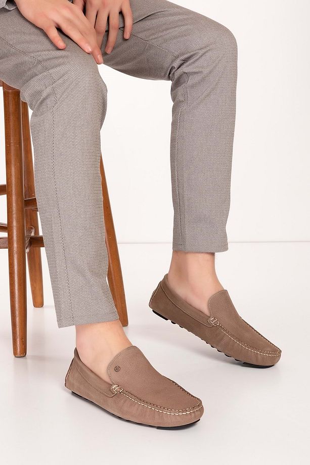 Erkek Hakiki Deri Hafif Taban Loafer Ayakkabı Tx.11800 - 3