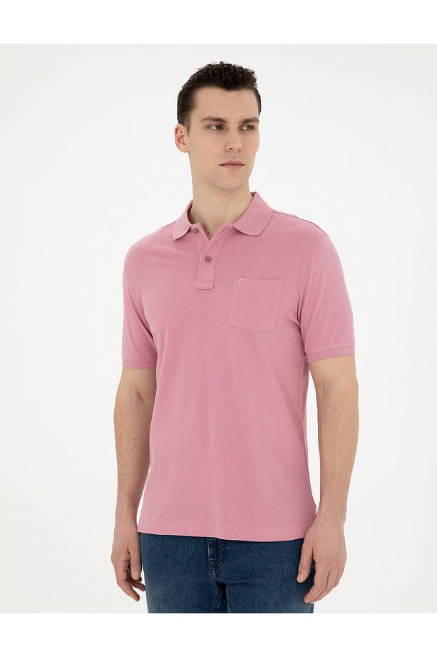 Gül Kurusu Regular Fit Basic Tişört 50262659-VR026 - 3