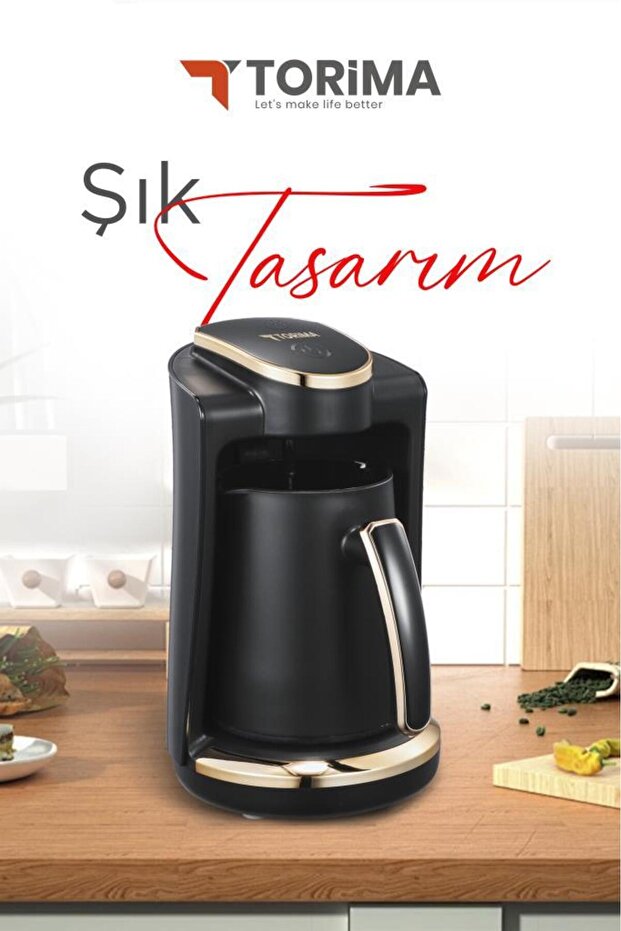 ماكينة تحضير القهوة بالتحكم الصوتي 201، قهوة تركية، سعة 250 مل، 4 أكواب - 4