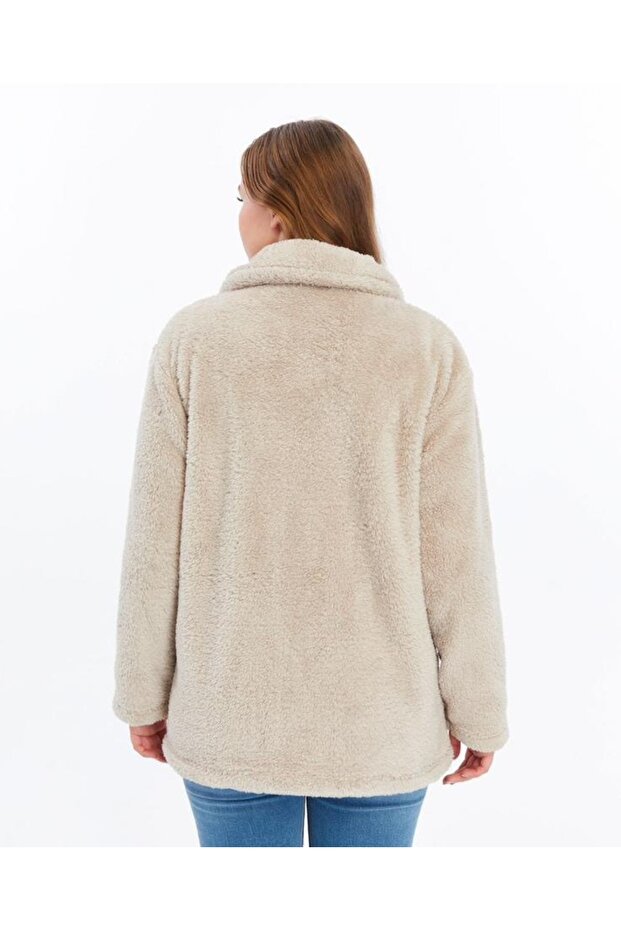 İkmal Fermuarlı Hırka - 4