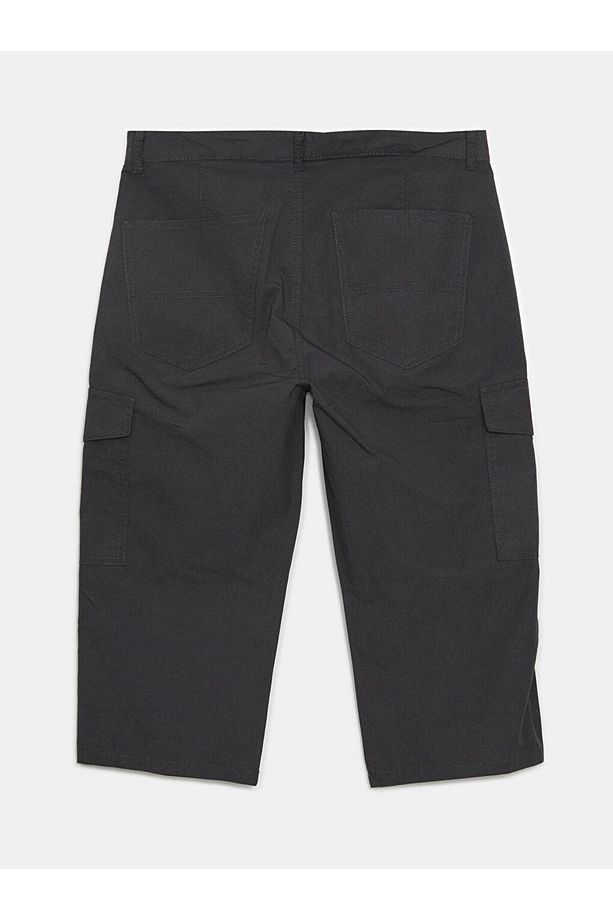 LCWAIKIKI Classic Standart Kalıp Gabardin Erkek Roller Şort - 2