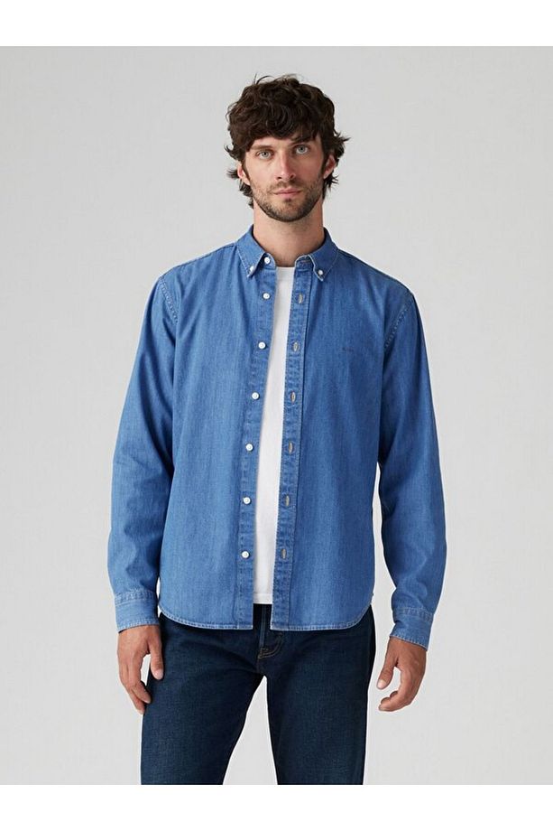 Authentic Button-Down Gömlek - 1
