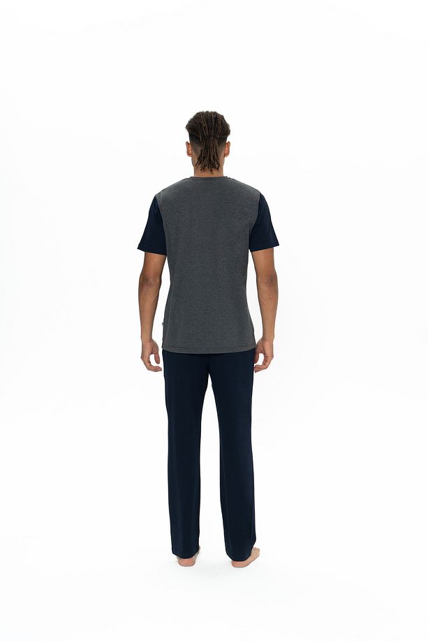 U.S. Polo Assn. Erkek Pijama Takımı/Antrasit Melanj 1YP.la1fo8nt8ai9n8e.SU - 3