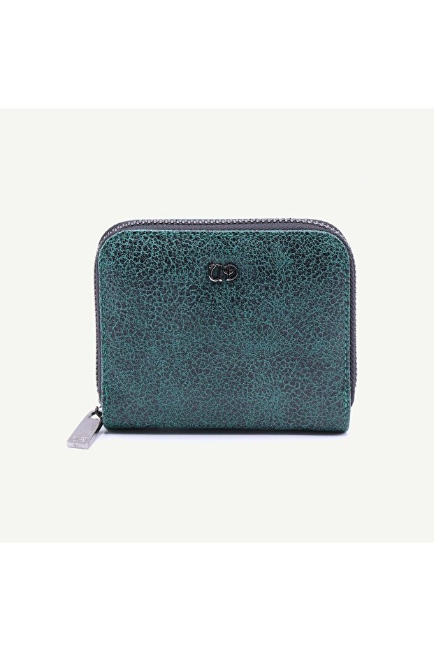 Uderra Women's Genuine Leather Mint Green Mini Wallet - S1Kc0110
