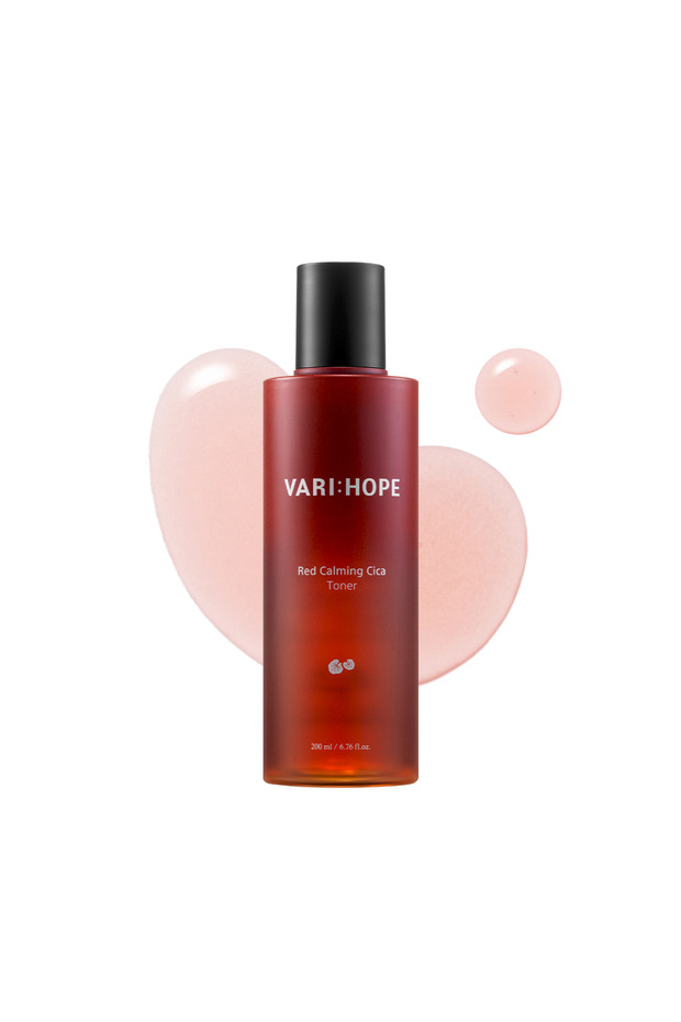 Vari:Hope Red Calming Cica Toner 200 ml Soothing Tonic