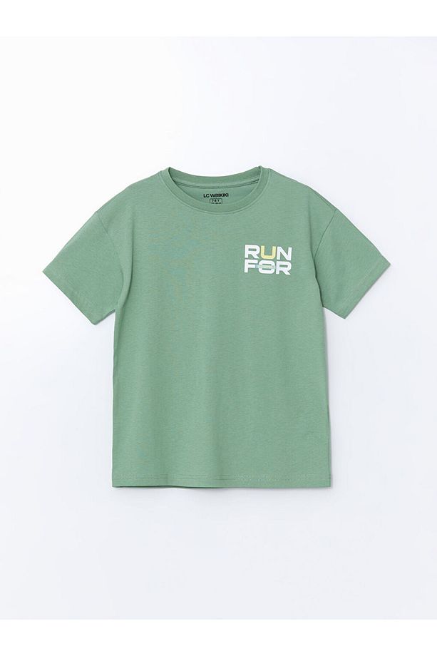 LCW Kids Bisiklet Yaka Erkek Çocuk Şortlu Pijama Takımı - 2