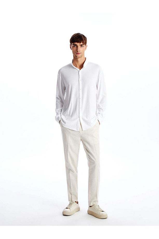 LCW Vision Regular Fit Uzun Kollu Erkek Gömlek - 2