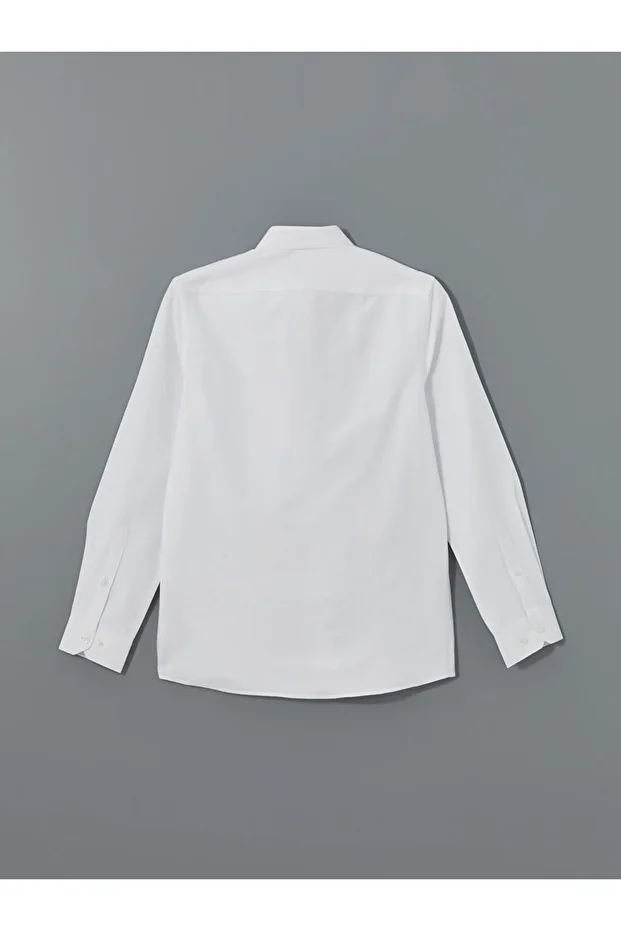 LCWAIKIKI Formal Slim Fit Uzun Kollu Poplin Erkek Gömlek - 6