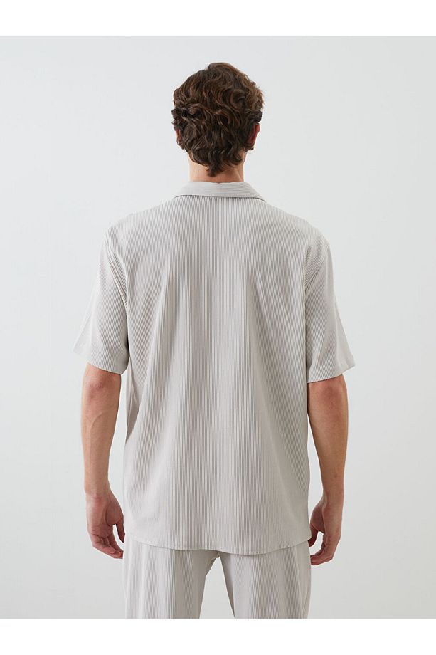 LCW Vision Regular Fit Fitilli Erkek Gömlek - 4