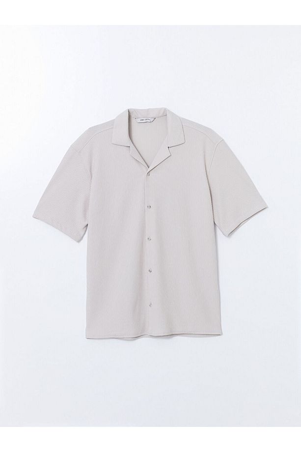 LCW Vision Regular Fit Fitilli Erkek Gömlek - 5