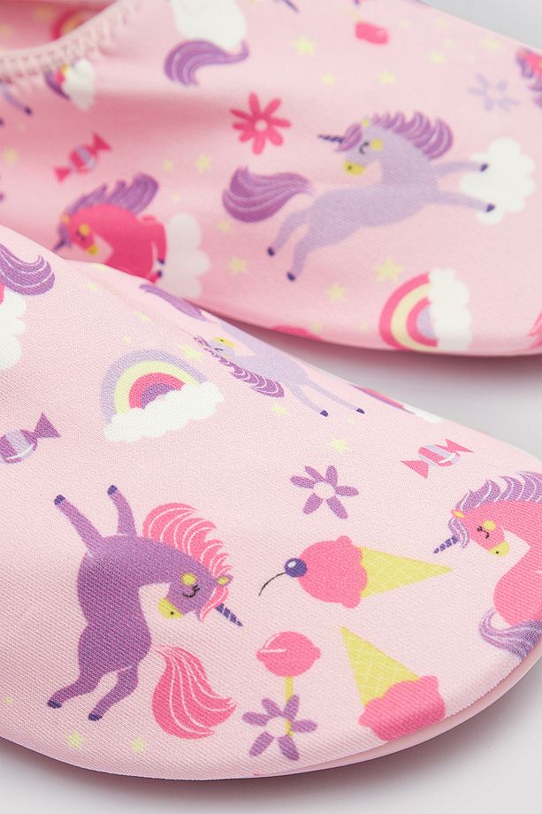 Kız Çocuk Unicorn Metraj Ayakkabı - 3
