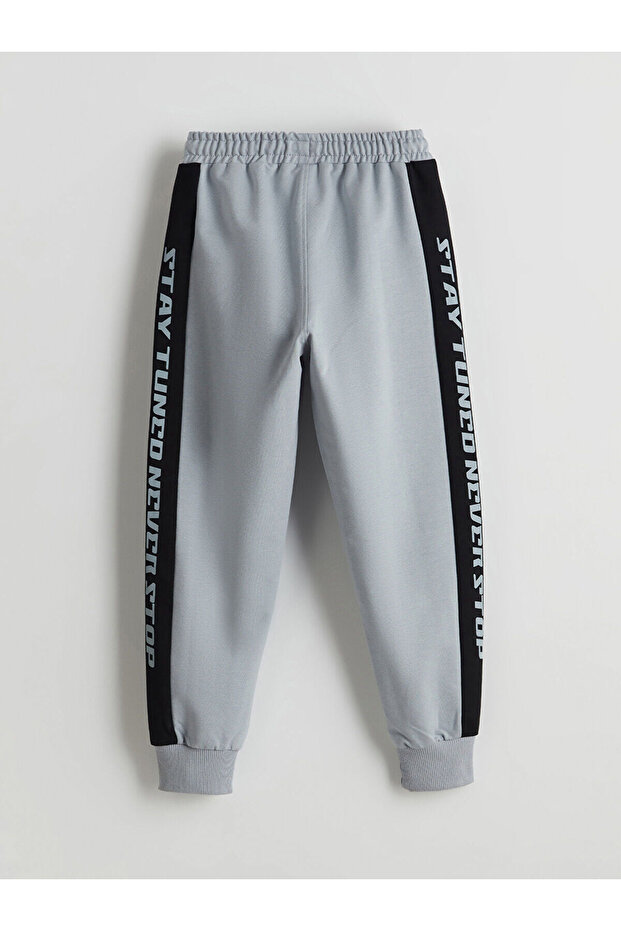 Beli Lastikli Erkek Çocuk Jogger  Eşofman Altı - 2