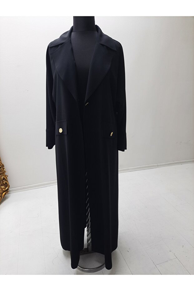 FERACE مع أزرار أمامية سوداء - 5