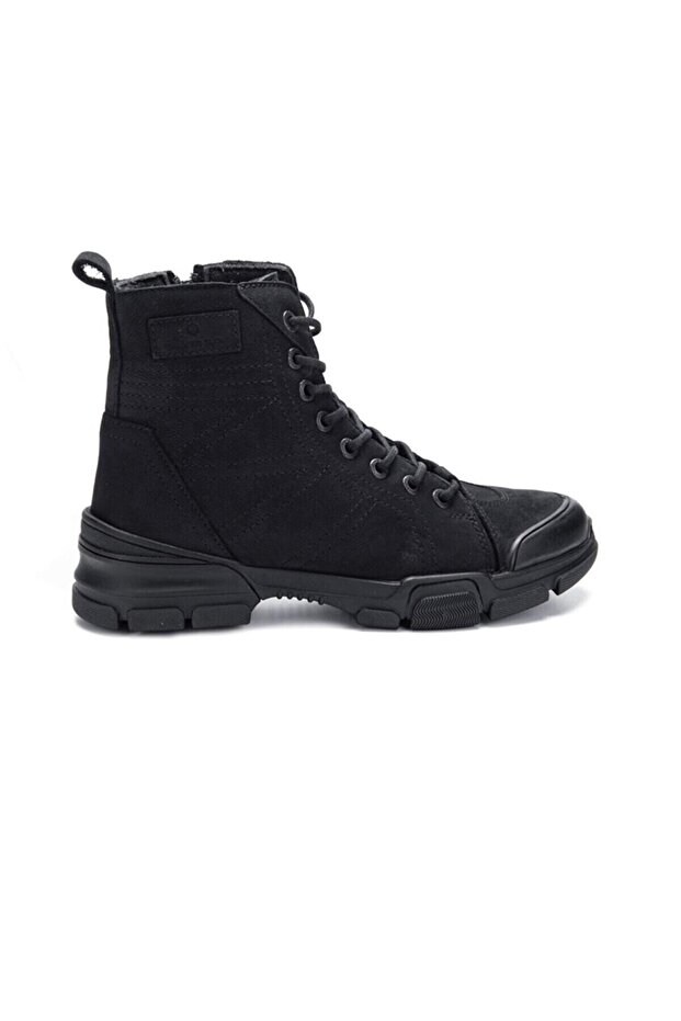 Bonn Genuine Leather Black Outdoor Women's Boots