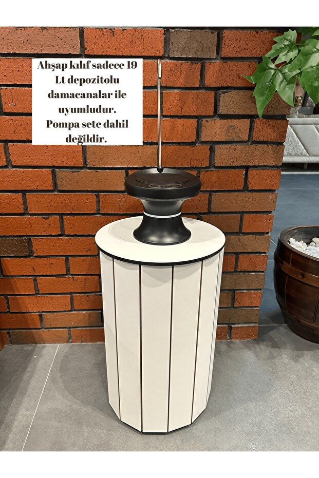 Wooden Bottle Cover | Compatible with 19 Lt Deposit | Modern Stylish Design | Pump Except