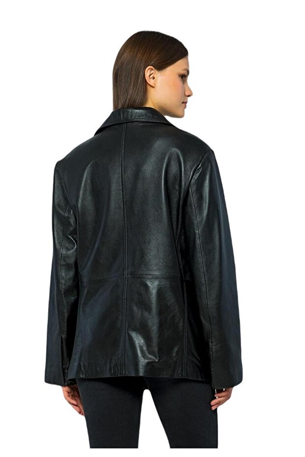 Kadın Oversize Blazer Ceket - Ob - 3