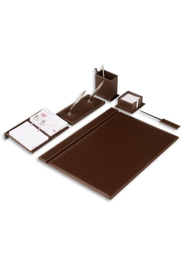 7102 Dısplay 7 Parça Sümen Takımı Kahve - 1