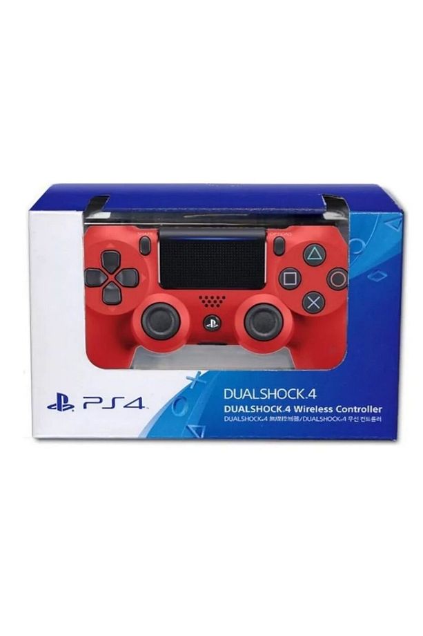 Ps4 Kablosuz Gamepad Garantili Joystıck Yenilenmiş Gamepad Controller - Kırmızı - 1