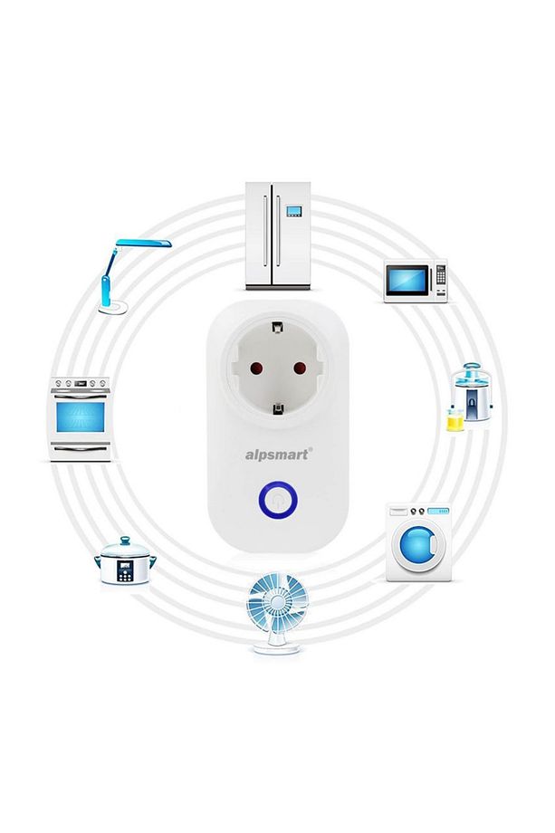 AS816 EU Wifi Akıllı Priz 3 lü Set Uzaktan Kontrollü Tuya App Destekli 16A - 2