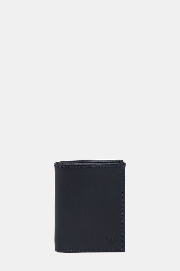 LACİVERT DERİ CÜZDAN - 1