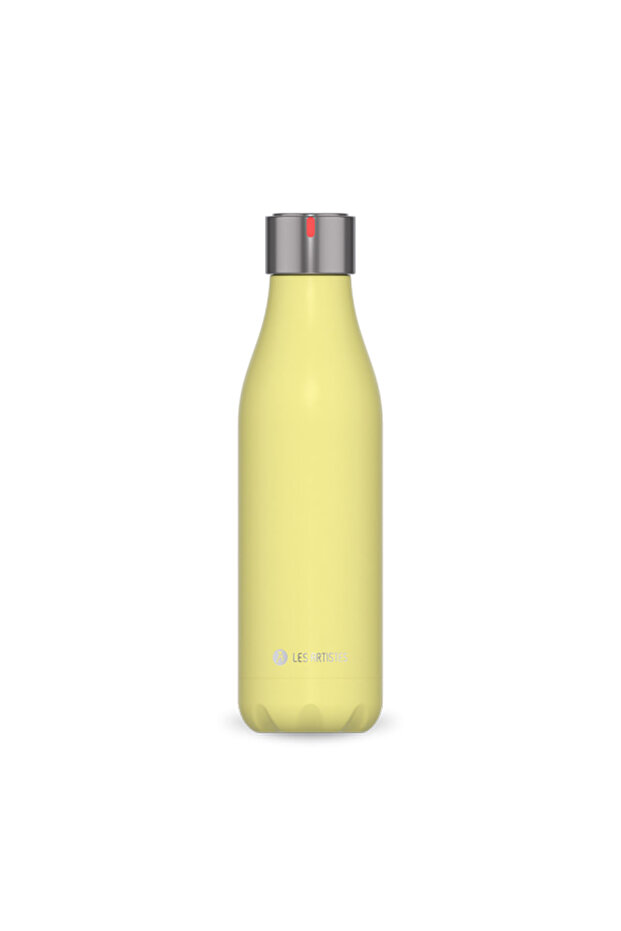 500ml Steel Thermos - Thermal Insulated, Yellow