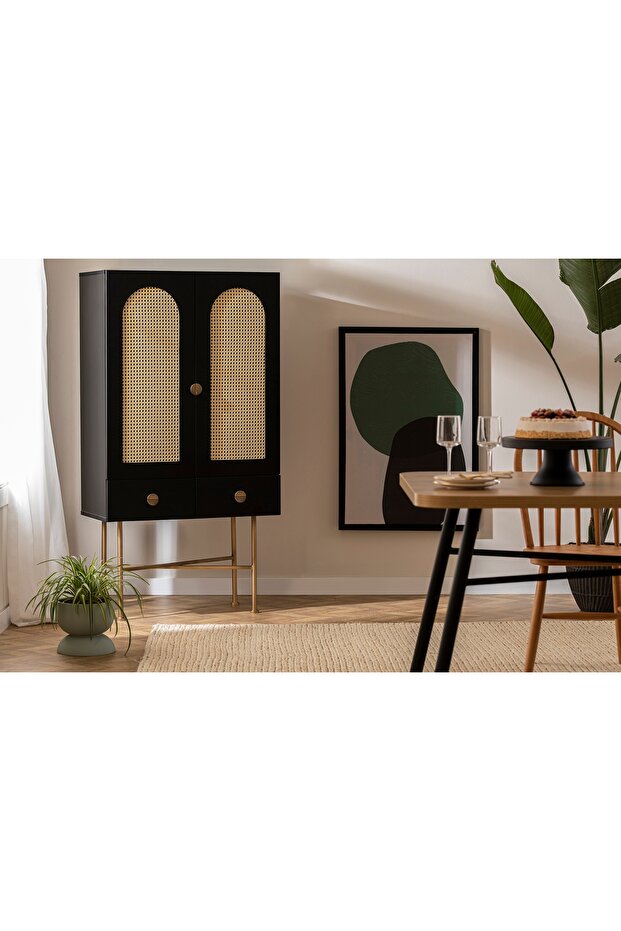 CLİFF RATTAN VİTRİN - 4