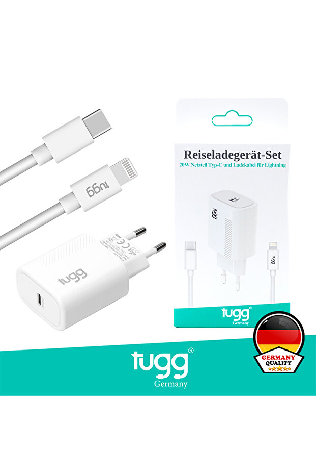 Hızlı Şarj Cihaz Seti 20W Type-C - Lightning  Uyumluluk (Apple İos İçin) 104303 - 3