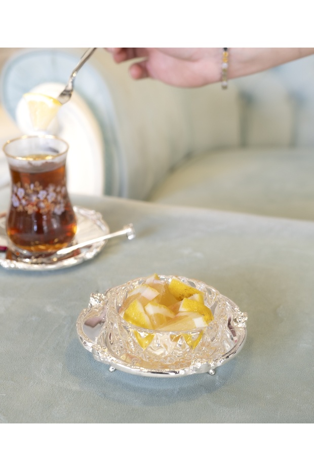 Silver Plated Lemon Plate