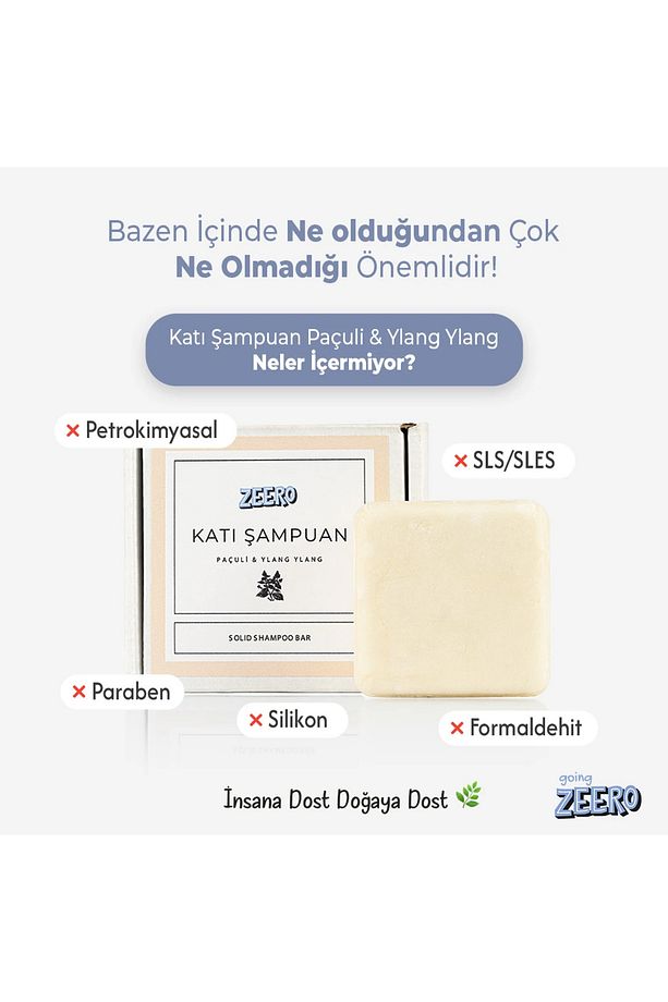 Katı Şampuan Paçuli & Ylang Ylang Sülfatsız Şampuan - 2