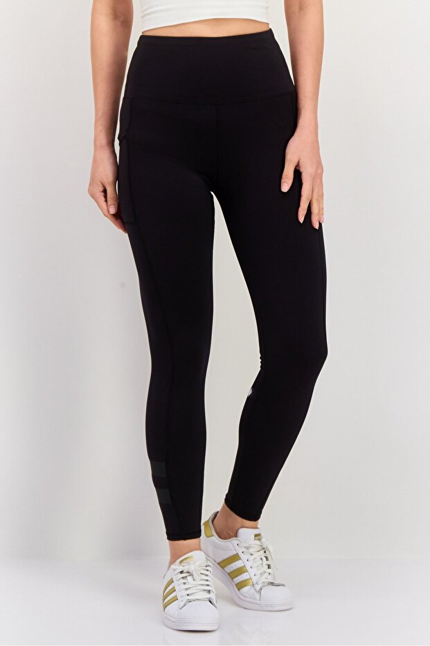 Women Sportswear Fit Training Leggings, Black