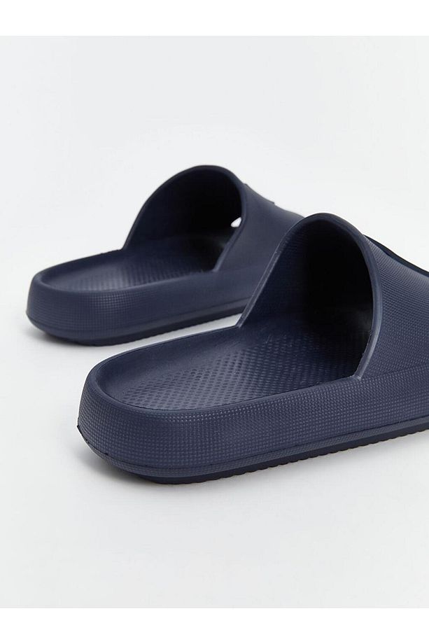 LCW STEPS Tek Bantlı Yazı Baskılı Erkek Terlik - 5