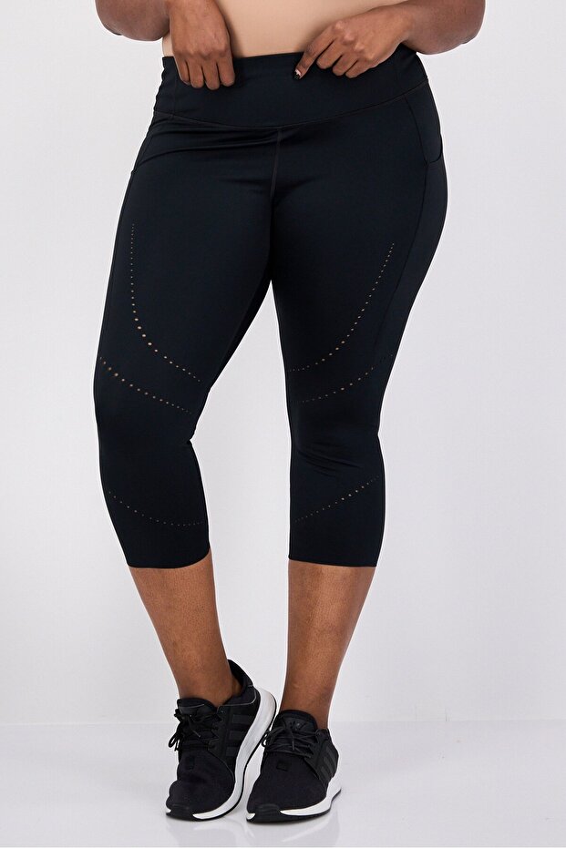 Women Sportswear Fit Pull On Leggings, Black