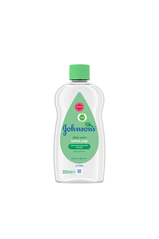Johnsons Baby Oil with Aloe Vera 300 ml