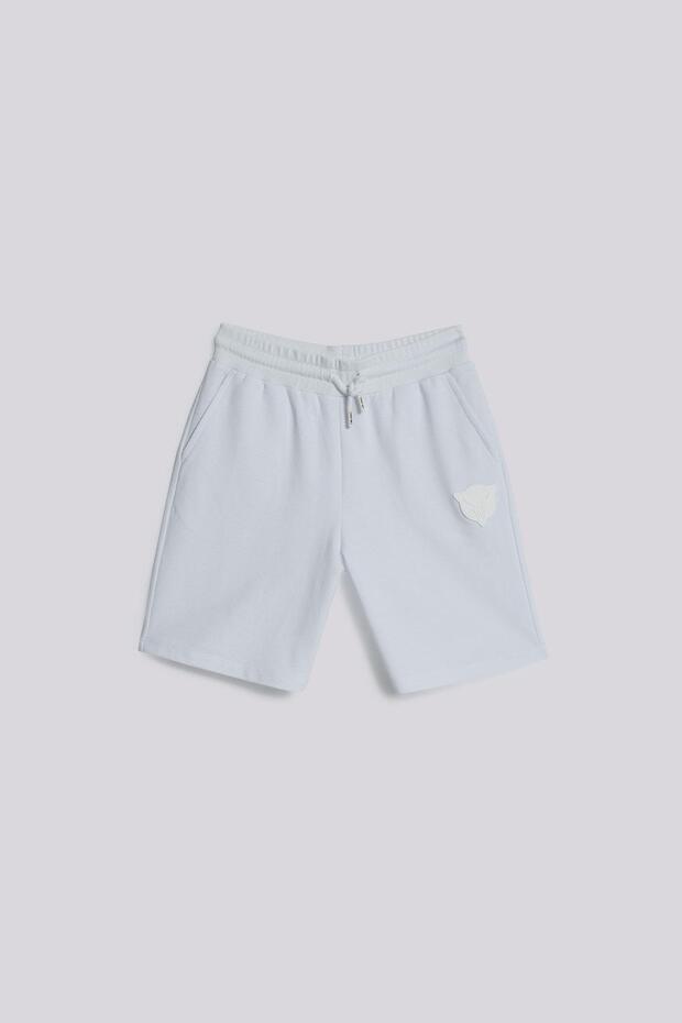 Erkek Çocuk Beyaz Şort - 5