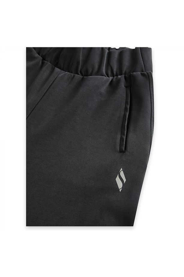 S242312 W Soft Touch  Sweatpant Siyah Kadın Eşofman Altı - 3