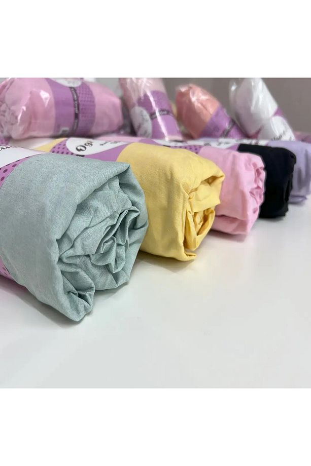 Ogi Home Tek Kişilik Ranforce Kumaş Lastikli Çarşaf Yatak Örtüsü 100*200 Cm - 1