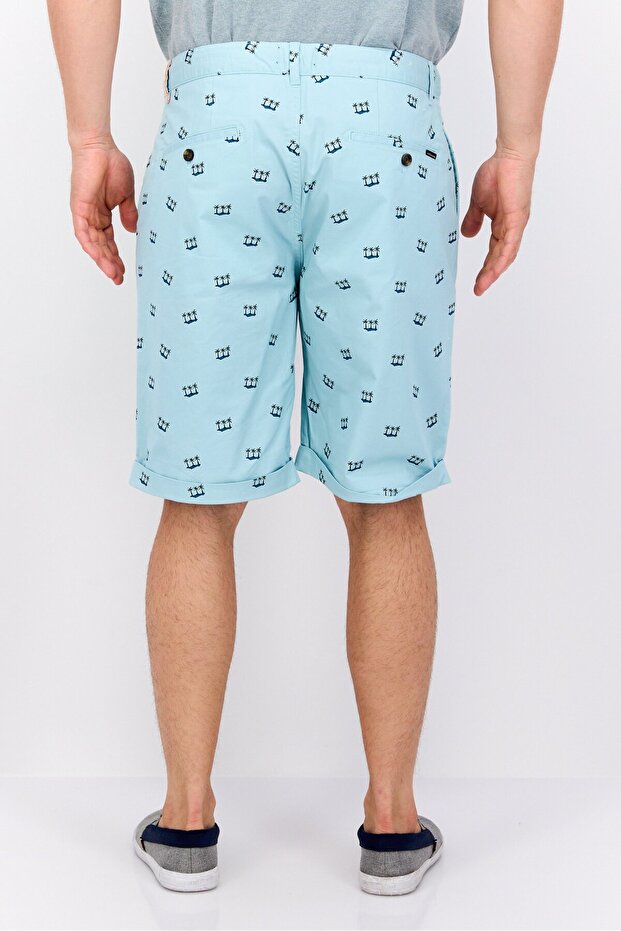 شورت رجالي أساسي مطبوع بالكامل، متعدد الألوان - 3
