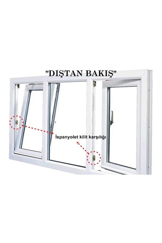 Pencere Ispanyolet Karşılığı, No 01-4 Adet - 5