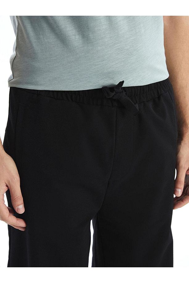 Slim Fit Erkek Pijama Alt Şort - 3