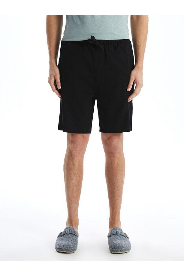 Slim Fit Erkek Pijama Alt Şort - 2