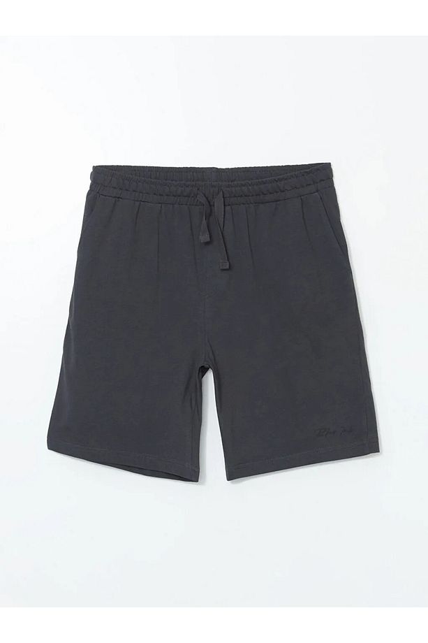 Slim Fit Erkek Pijama Alt Şort - 1